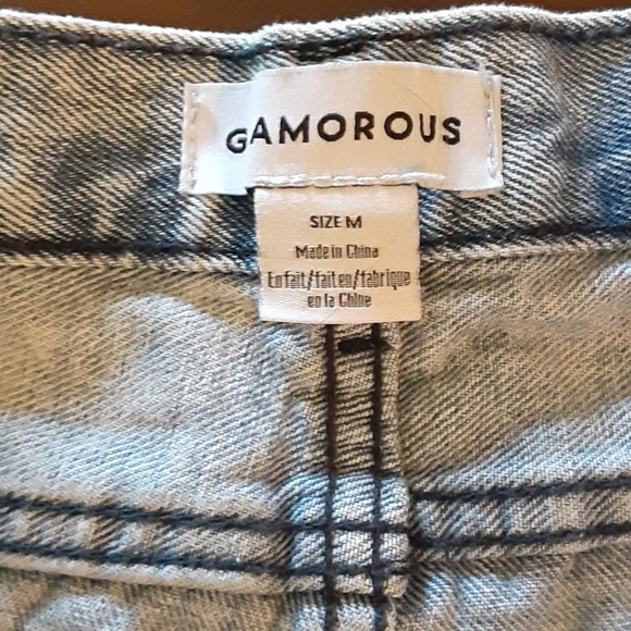 Denim ripped shorts - Picture 2 of 3